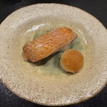 神田錦町 鮨たか晴 - キンキ（北海道）