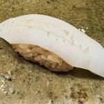 神田錦町 鮨たか晴 - 墨烏賊