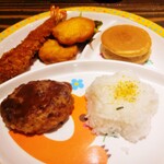 ステーキ＆ハンバーグ専門店 肉の村山 - お子様セット（780円）