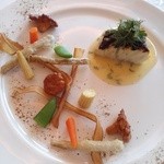 スズキのポアレ☆綺麗～(^_-)-☆