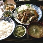 日影茶や - ジンギスカン定食
