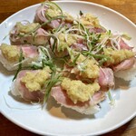 虎一番 - チャシュー肉寿し