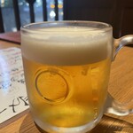 漬け炉端・海鮮番屋×完全個室 漁場ウ合 - ビールグラスがオシャレ