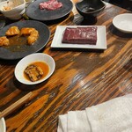 焼肉ホルモン 新井屋 高円寺本店 - 特選厚切り上レバー