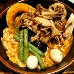 ラマイ 札幌中央店 - スープカレー　ブヒッ　+本日のキノコ：2025/05/24