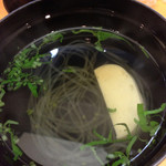 鰻家 - お吸い物   2014.7