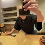 すし処 ひさ田 - はい！どうぞ！と手渡しです♪