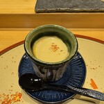 北陸の鮨 飛泉 - 白子の茶碗蒸しだったと思うけど、定番にしてほしい。