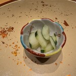 北陸の鮨 飛泉 - 浅漬け