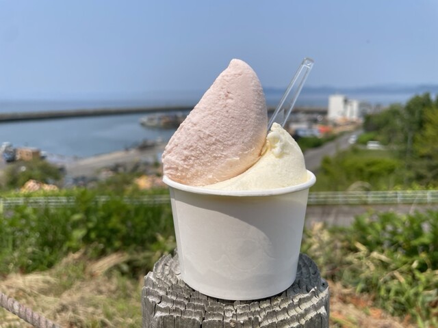 レークヒル・ファーム 道の駅あぷた店（Lale Hill Farm） - 有珠（ジェラート・アイスクリーム）の写真