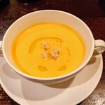 ビストロ　ル・テロワール - かぼちゃのスープ 202505