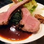 ビストロ　ル・テロワール - 子羊のロティ オニオンソース 202505