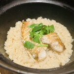串割烹 燈火 - のどぐろの釜飯
