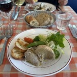 エシャロット - 料理写真:豚のリエットと鶏レバーパテ