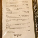 ペスカ - メニュー