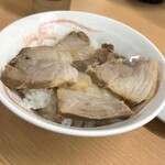 坂内食堂 - 自作肉丼