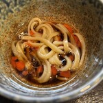 肉汁つけめん イナバ スタイル - 厳選卵の半タレ卵