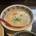 肉汁つけめん イナバ スタイル - 鶏白湯　特製つけ麺　つけ麺スープ増