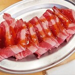 大衆ホルモン・やきにく 煙力 - 牛バラカルビ418円