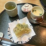 鰻和処はいすた - ・茶碗蒸し
      ・天ぷら