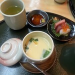 鰻和処はいすた - ・刺身
      ・茶碗蒸し