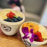Island Vintage Coffee Royal Hawaiian Center - 最後にハニーをかけます