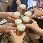 しみず - ビールで乾杯！