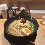 肉盛り みそラーメン 侍倶楽部 - 