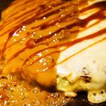 田なか - ミックスカレー焼,ミックスチーズ焼