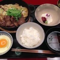 渡風亭 - ランチのすき焼き御膳