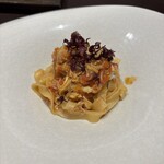 イル アオヤマ - 毛蟹、フルーツトマトパスタ