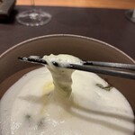 イル アオヤマ - カッペリーニ麺リフト♪