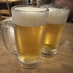 焼肉ホルモン酒場 たかちゃん - プレミアムモルツ429円