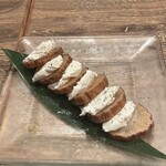 ハタハタ屋敷 - いぶりがっことマスカルポーネチーズ