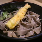吉そば - 料理写真:海老天そば(冷/極幅)@税込630円