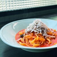 釜揚げシラスのトマトソース