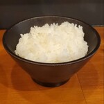 自家製手もみ麺 鈴ノ木 - ご飯