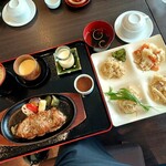 国民宿舎 大城 - ステーキ定食2