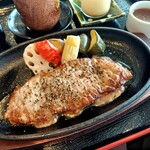 国民宿舎 大城 - ステーキ定食1