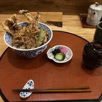 天ぷらふく西 禅と匠 - 江戸前穴子天丼