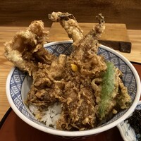 天ぷらふく西 禅と匠 - 江戸前穴子天丼