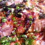 かどや - モダン焼き：豚玉＋チーズ＝1,050円