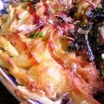 かどや - モダン焼き：豚玉＋チーズ＝1,050円