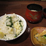 まな板の上の旬　ぽぽぽん - 淡竹の土鍋ごはん