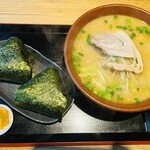 らーめん幸蔵 - おにぎりセット(特製みそラーメン)