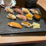 宮城の魚と赤酢のお寿司 魚が肴 仙台PARCO2店 - 伊達2480円