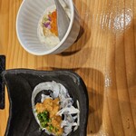 赤酢を使った本格江戸前寿司 赤ずし - 付け出し