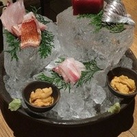 魚匠 銀平 道頓堀店 - お造り 目で見て美味しい〜♫涼しい〜♫