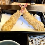 神田まつや - 海老のお味が濃く、サクサクの海老天