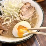 麵や きさ乃 - 特製らーめん、TP白髪ネギ・めんま
